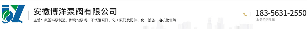安徽博洋泵閥有限公司